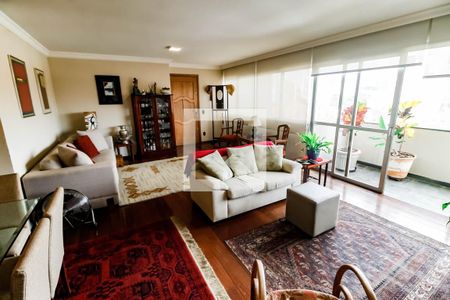 Sala  de apartamento à venda com 3 quartos, 143m² em Paraíso do Morumbi, São Paulo