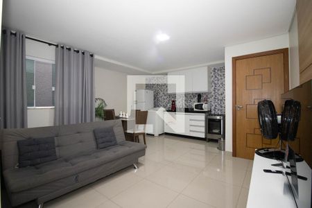 Sala de apartamento para alugar com 1 quarto, 45m² em  Candangolândia, Brasília