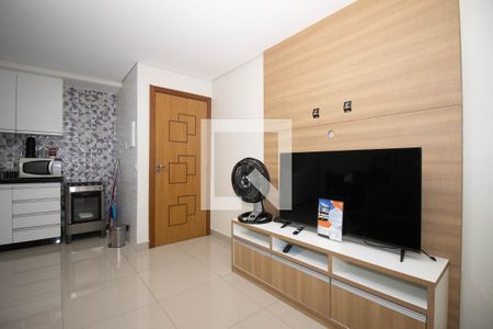 Sala de apartamento para alugar com 1 quarto, 45m² em  Candangolândia, Brasília