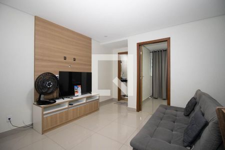 Sala de apartamento para alugar com 1 quarto, 45m² em  Candangolândia, Brasília