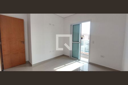 Quarto 1 suíte de apartamento à venda com 2 quartos, 55m² em Vila Helena, Santo André