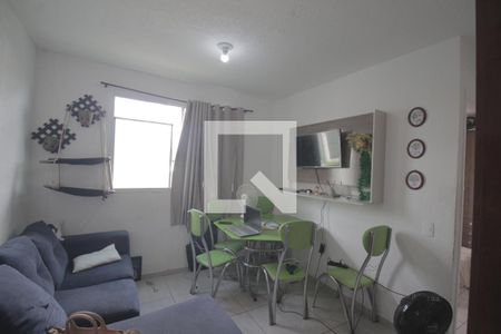 Sala de apartamento para alugar com 1 quarto, 44m² em Estância Velha, Canoas