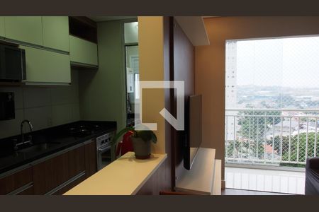 Sala de apartamento à venda com 2 quartos, 56m² em Jardim Lacerda, Jundiaí