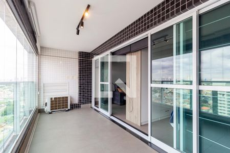 Varanda de apartamento à venda com 1 quarto, 45m² em Vila Regente Feijó, São Paulo