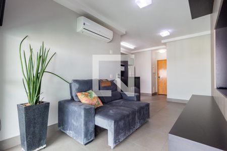 Sala de apartamento à venda com 1 quarto, 45m² em Vila Regente Feijó, São Paulo