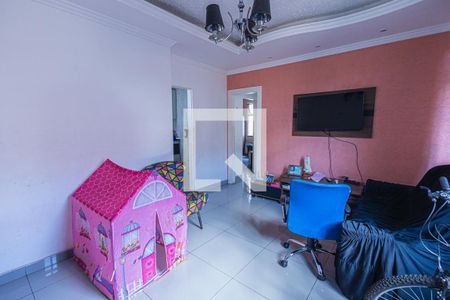 Sala de apartamento à venda com 2 quartos, 62m² em Monte Carmelo, Belo Horizonte