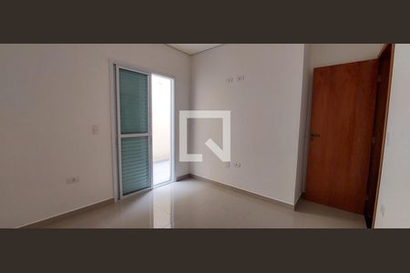 Quarto 1 suíte de apartamento à venda com 2 quartos, 55m² em Vila Helena, Santo André