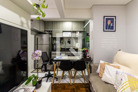 Sala de apartamento à venda com 1 quarto, 31m² em República, São Paulo