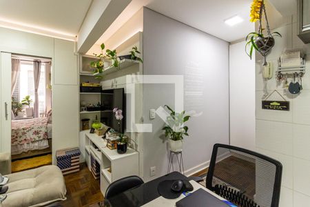 Sala de apartamento à venda com 1 quarto, 31m² em República, São Paulo