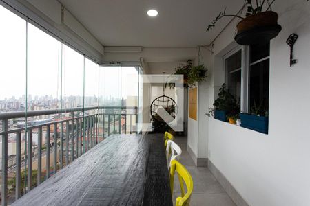 Varanda de apartamento à venda com 2 quartos, 74m² em Vila Aricanduva, São Paulo