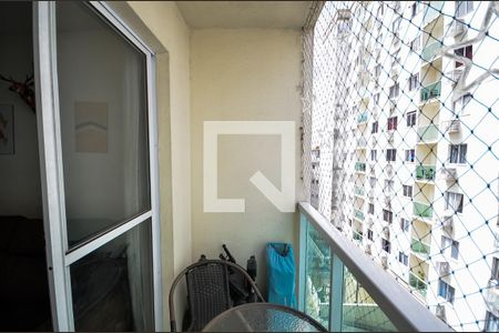Varanda da Sala de apartamento para alugar com 2 quartos, 54m² em São Cristóvão, Rio de Janeiro