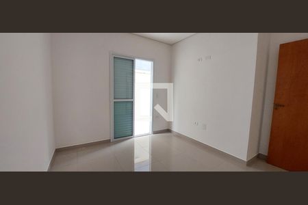 Quarto 1 suíte de apartamento à venda com 2 quartos, 55m² em Vila Helena, Santo André