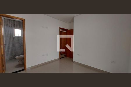 Quarto 1 suíte de apartamento à venda com 2 quartos, 55m² em Vila Helena, Santo André