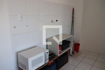 Cozinha de kitnet/studio à venda com 1 quarto, 23m² em Centro, São Leopoldo