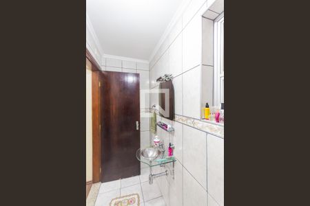 Banheiro de casa à venda com 3 quartos, 249m² em Vila Camilopolis, Santo André