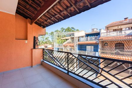 Varanda da suíte de casa para alugar com 3 quartos, 192m² em Cooperativa, São Bernardo do Campo