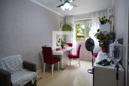 Sala  de apartamento à venda com 3 quartos, 73m² em Jardim Sabará, Porto Alegre