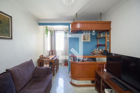 Sala de apartamento à venda com 3 quartos, 90m² em Floresta, Belo Horizonte