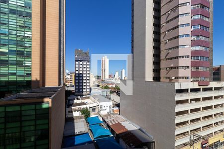 Vista da sala de apartamento à venda com 1 quarto, 35m² em Centro, Campinas