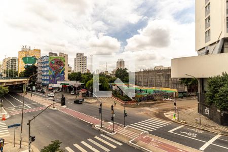 Vista do Studio de kitnet/studio para alugar com 1 quarto, 40m² em Santa Cecília, São Paulo