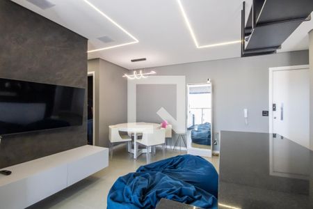 Sala de apartamento à venda com 2 quartos, 67m² em Vila Osasco, Osasco