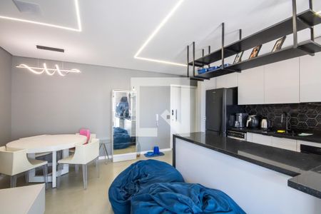 Sala de apartamento à venda com 2 quartos, 67m² em Vila Osasco, Osasco