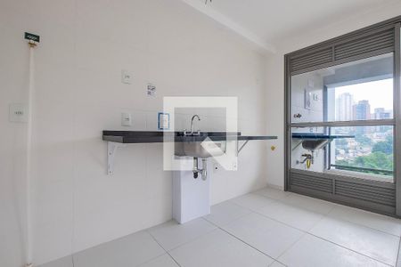 Sala/Cozinha de apartamento à venda com 1 quarto, 50m² em Vila Anglo Brasileira, São Paulo