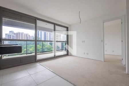 Sala/Cozinha de apartamento à venda com 1 quarto, 50m² em Vila Anglo Brasileira, São Paulo