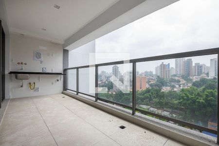 Varanda de apartamento à venda com 1 quarto, 50m² em Vila Anglo Brasileira, São Paulo