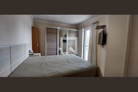 Quarto 1 suíte de apartamento à venda com 3 quartos, 134m² em Vila Valparaiso, Santo André