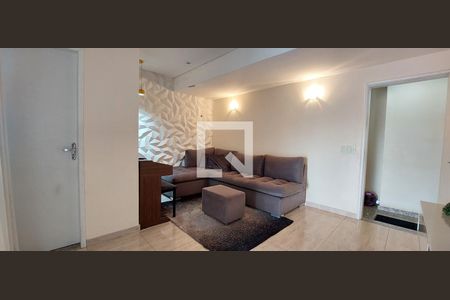 Sala 1 de apartamento à venda com 3 quartos, 134m² em Vila Valparaiso, Santo André