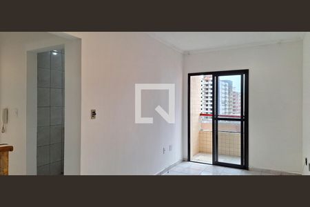 Sala de apartamento para alugar com 1 quarto, 50m² em Vila Tupi, Praia Grande