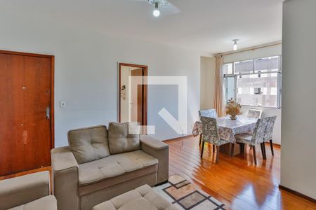Sala de apartamento para alugar com 3 quartos, 102m² em Cidade Nova, Belo Horizonte
