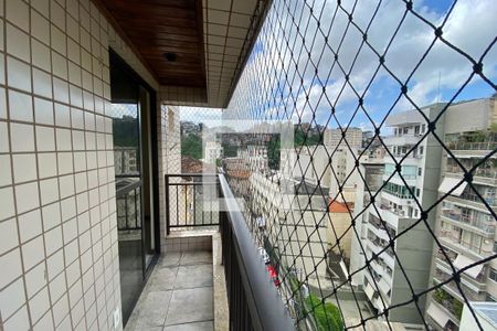 Varanda - Sala de apartamento à venda com 1 quarto, 72m² em Catete, Rio de Janeiro