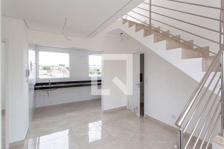 Sala de apartamento à venda com 2 quartos, 87m² em Santa Monica, Belo Horizonte