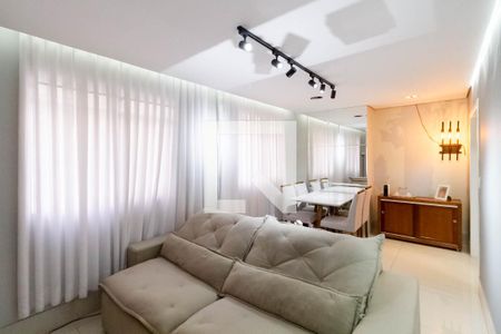 Sala  de apartamento à venda com 4 quartos, 155m² em Paquetá, Belo Horizonte