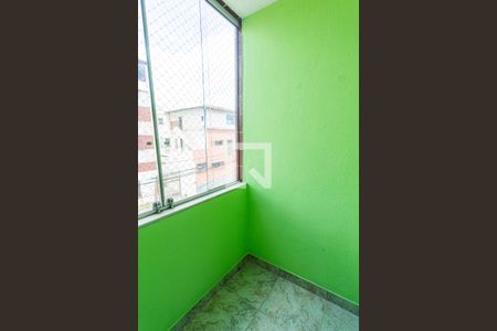 Varanda da Sala de apartamento à venda com 3 quartos, 80m² em Santa Tereza, Belo Horizonte