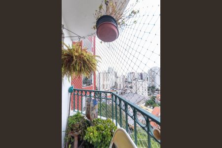 Sacada da Sala de apartamento à venda com 2 quartos, 70m² em Vila Gumercindo, São Paulo