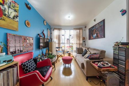 Sala de apartamento à venda com 2 quartos, 70m² em Vila Gumercindo, São Paulo