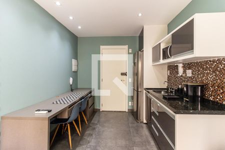 Cozinha de kitnet/studio à venda com 1 quarto, 26m² em Campos Elíseos, São Paulo