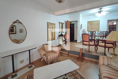 Sala de Estar de apartamento à venda com 3 quartos, 128m² em Cambuí, Campinas