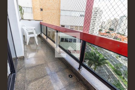 Varanda da Sala de apartamento à venda com 4 quartos, 269m² em Mooca, São Paulo