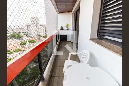 Varanda da Sala de apartamento à venda com 4 quartos, 269m² em Mooca, São Paulo