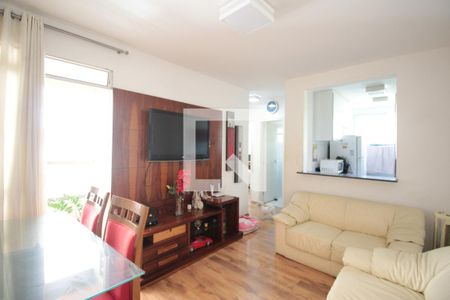 Sala de apartamento à venda com 2 quartos, 56m² em Castelo, Belo Horizonte