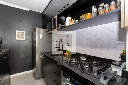 Cozinha de apartamento à venda com 2 quartos, 71m² em Vila Antonieta, Guarulhos