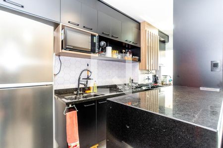 Cozinha de apartamento à venda com 2 quartos, 71m² em Vila Antonieta, Guarulhos