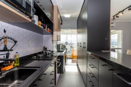 Cozinha de apartamento à venda com 2 quartos, 71m² em Vila Antonieta, Guarulhos