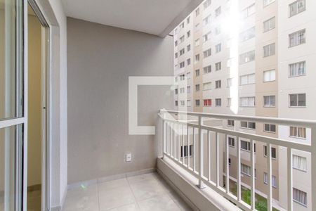 Varanda da Sala de apartamento para alugar com 2 quartos, 41m² em Várzea da Barra Funda, São Paulo