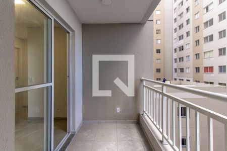 Varanda da Sala de apartamento à venda com 2 quartos, 41m² em Várzea da Barra Funda, São Paulo