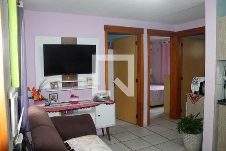 Sala de apartamento à venda com 2 quartos, 45m² em São Miguel, São Leopoldo